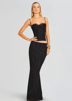 Retrofete Petra Top Black Clearance