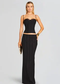 Retrofete Petra Top Black Clearance