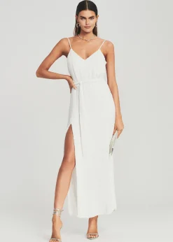 Retrofete Rebecca Dress Moonglow White New