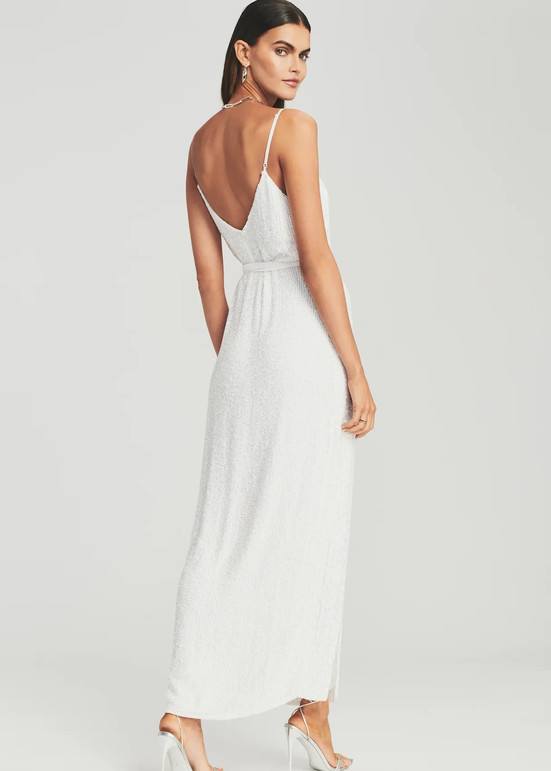 Retrofete Rebecca Dress Moonglow White Cheap