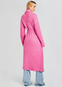 Retrofete Reed Boucle Cardigan Malibu Pink Sale