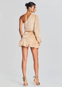 Retrofete Reha Short Dress Nude Best