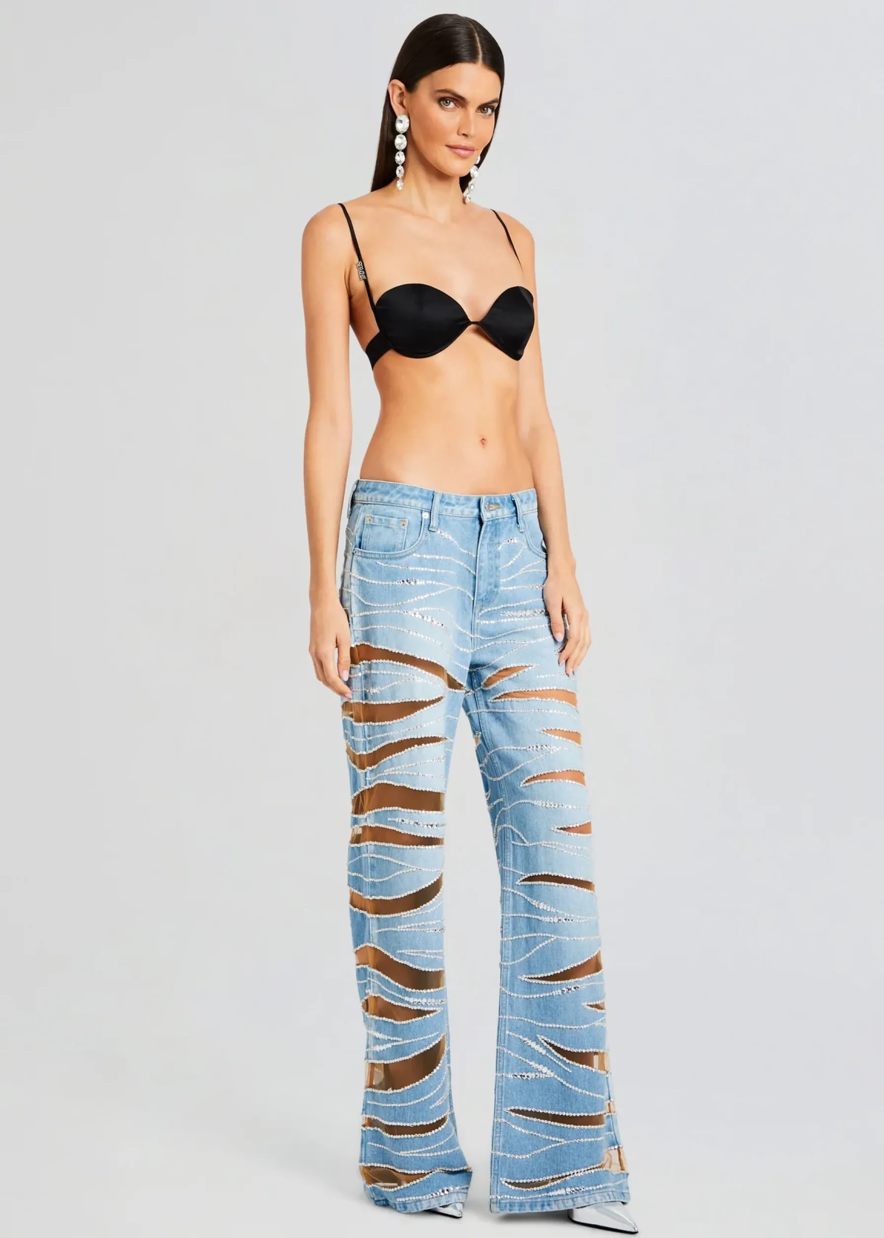 Retrofete Renzo Embellished Denim Jean Bondi Cheap