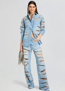 Retrofete Renzo Embellished Denim Jean Bondi Cheap