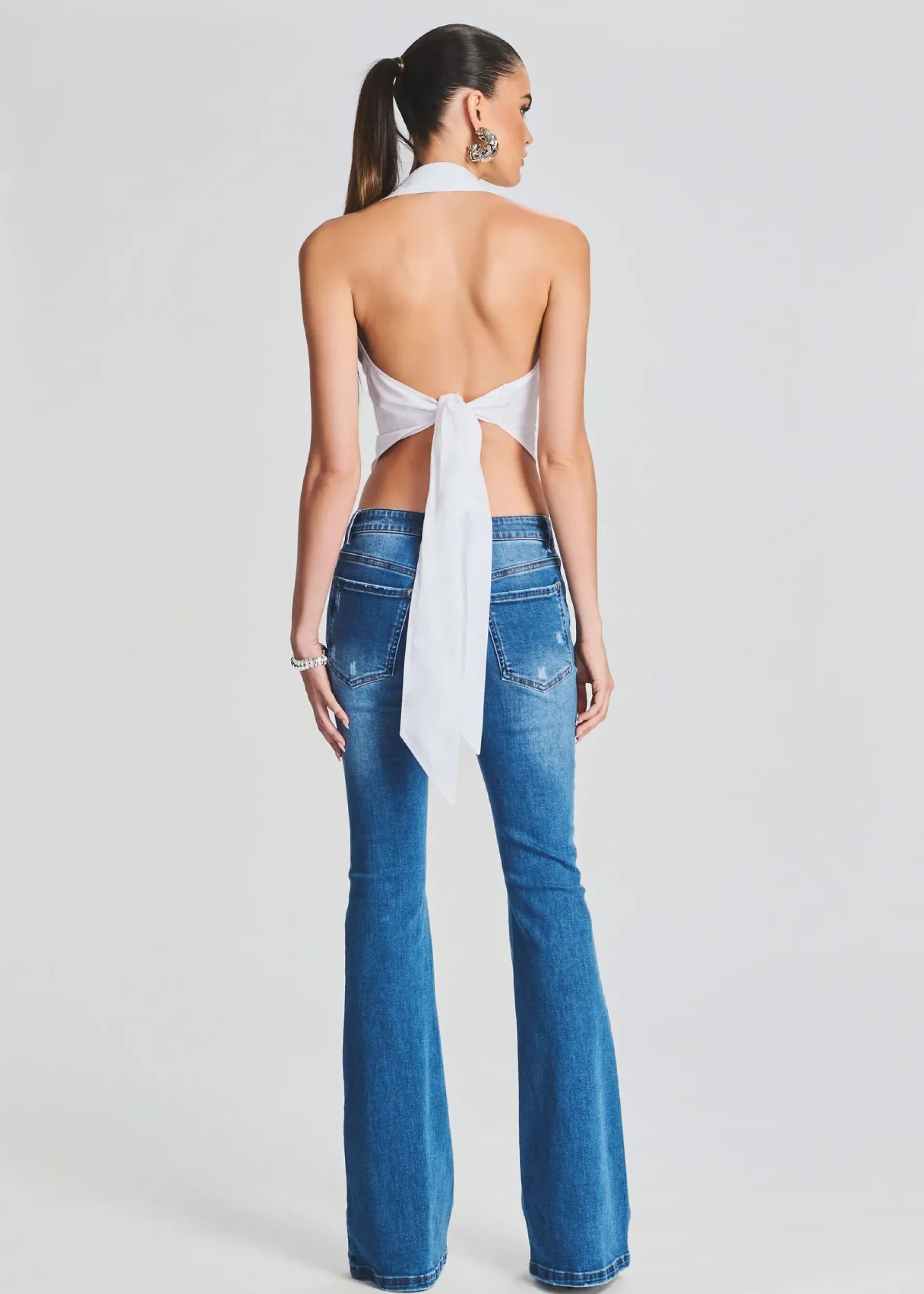 Retrofete Richie Top White Flash Sale