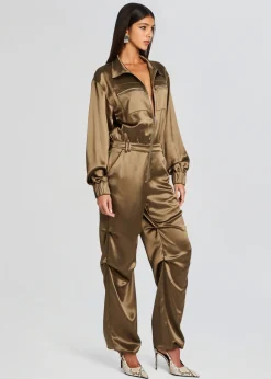 Retrofete Robin Jumpsuit Military Green Fashion