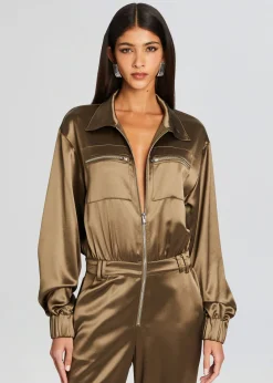 Retrofete Robin Jumpsuit Military Green Fashion