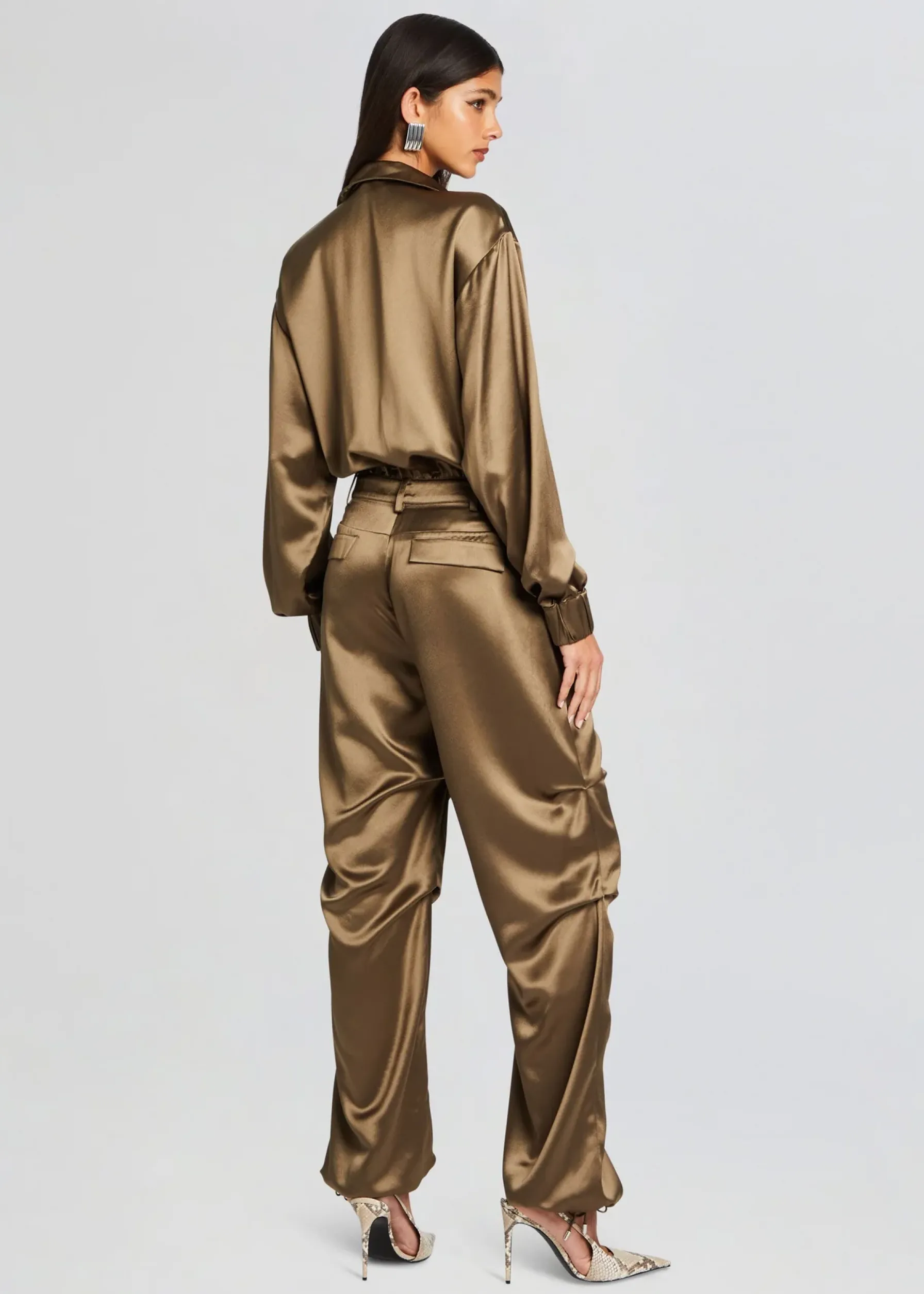 Retrofete Robin Jumpsuit Military Green Sale