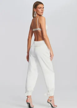 Retrofete Rocky Pant White Sale