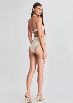 Retrofete Rodi Bikini Top Cream New