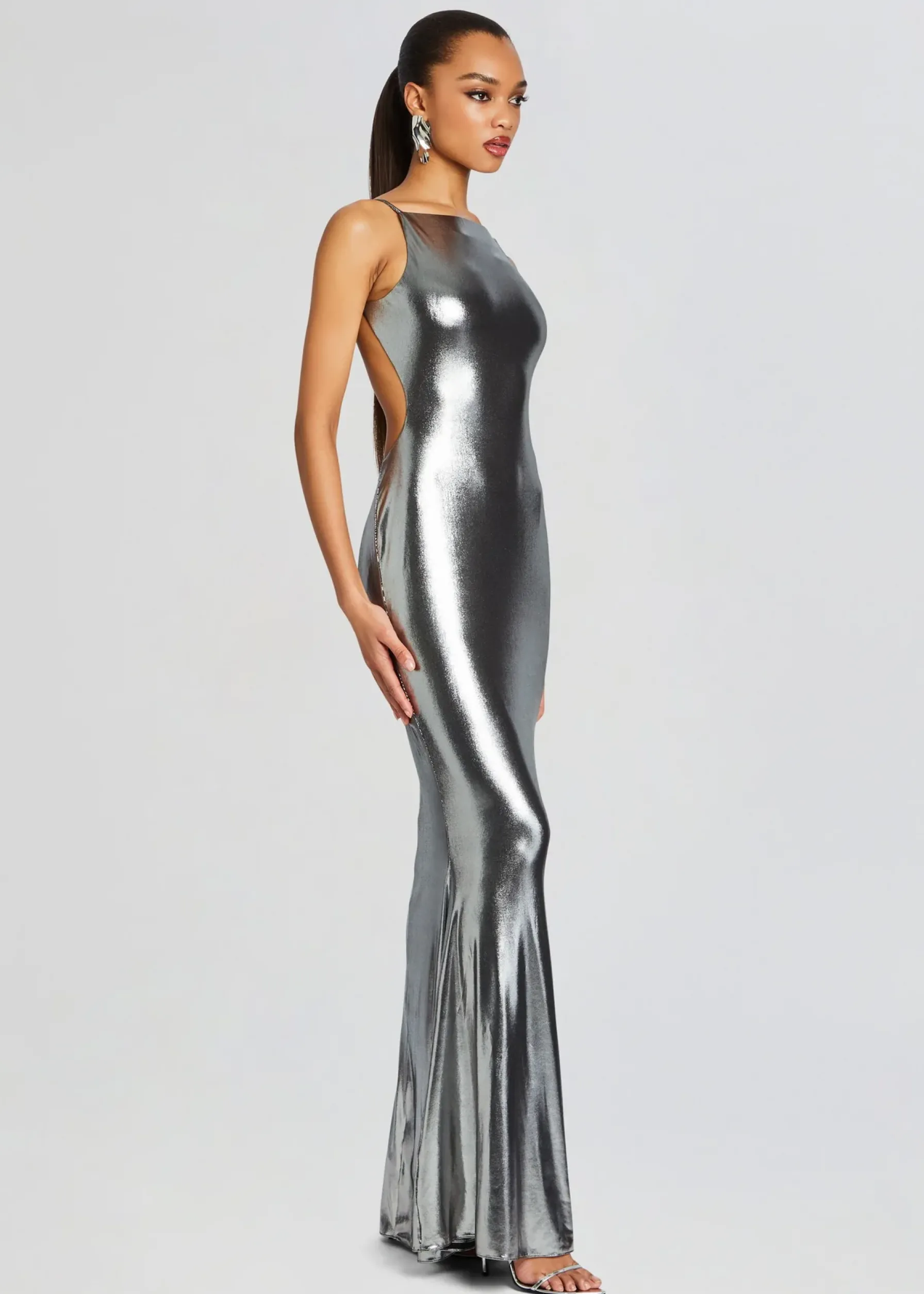 Retrofete Romilly Dress Gunmetal Online