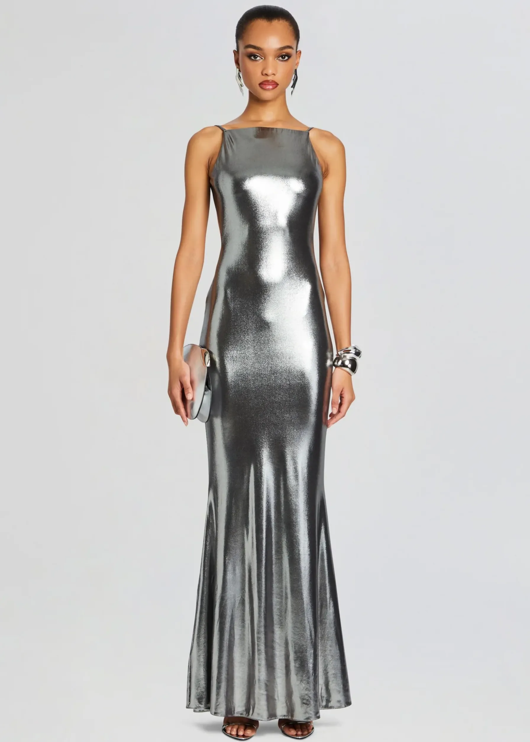 Retrofete Romilly Dress Gunmetal Clearance