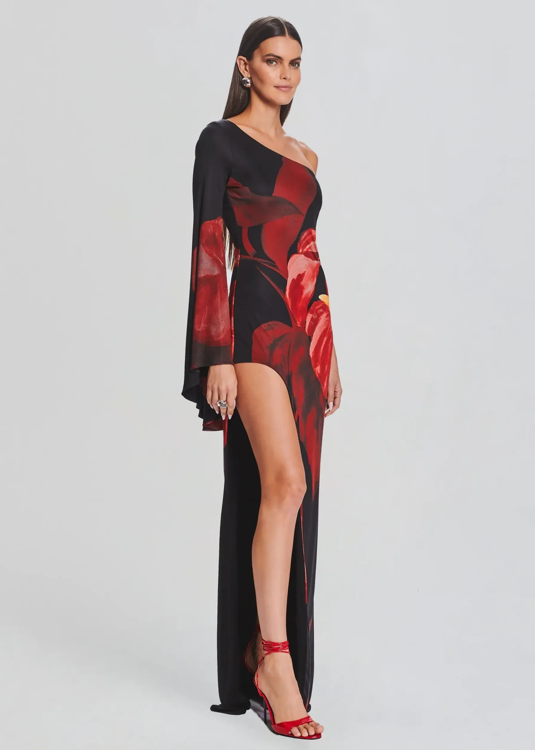 Retrofete Romina Dress Red Anthurium Sale