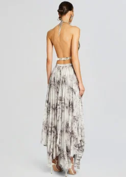 Retrofete Romy Silk Vest Vintage Snake Cheap