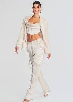 Retrofete Saige Blazer Champagne Best