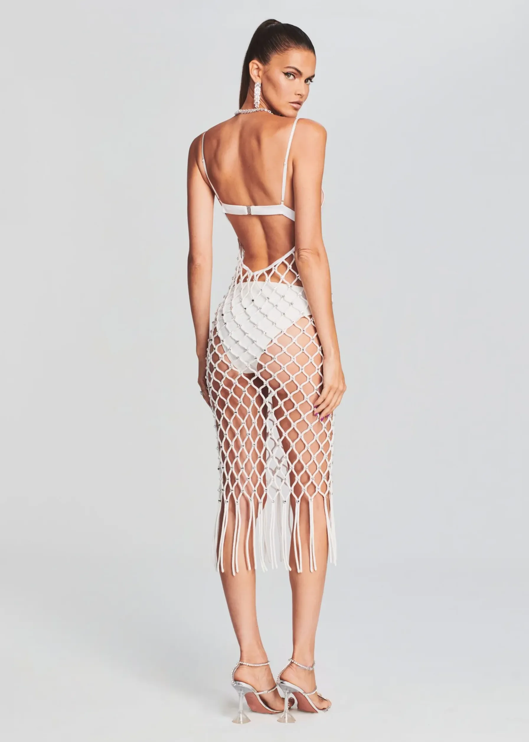 Retrofete Sandra Dress White Sale