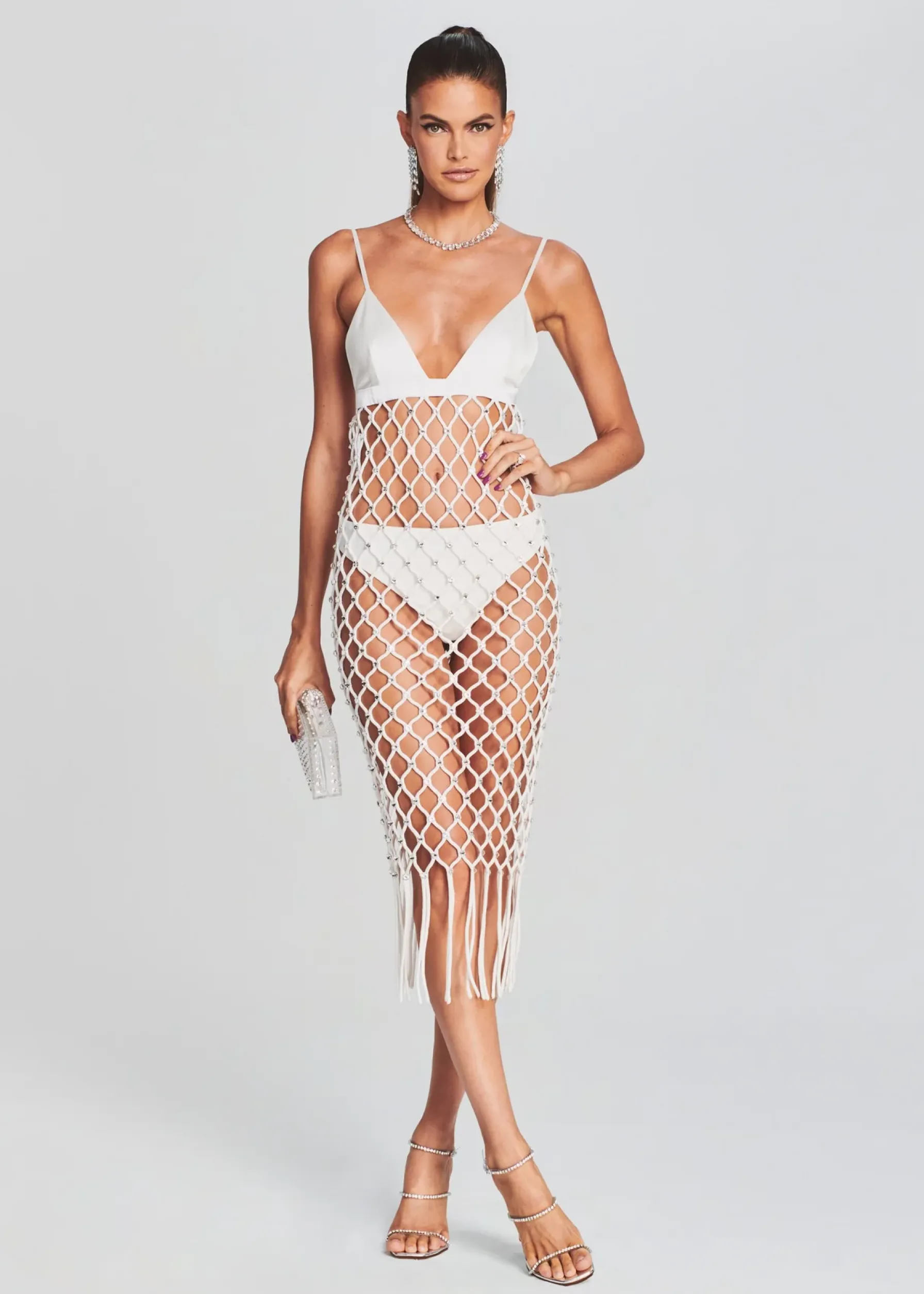 Retrofete Sandra Dress White Sale