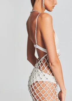 Retrofete Sandra Dress White Sale