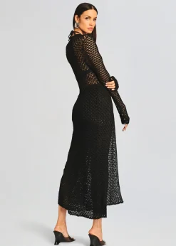 Retrofete Sandy Crochet Skirt Black Outlet