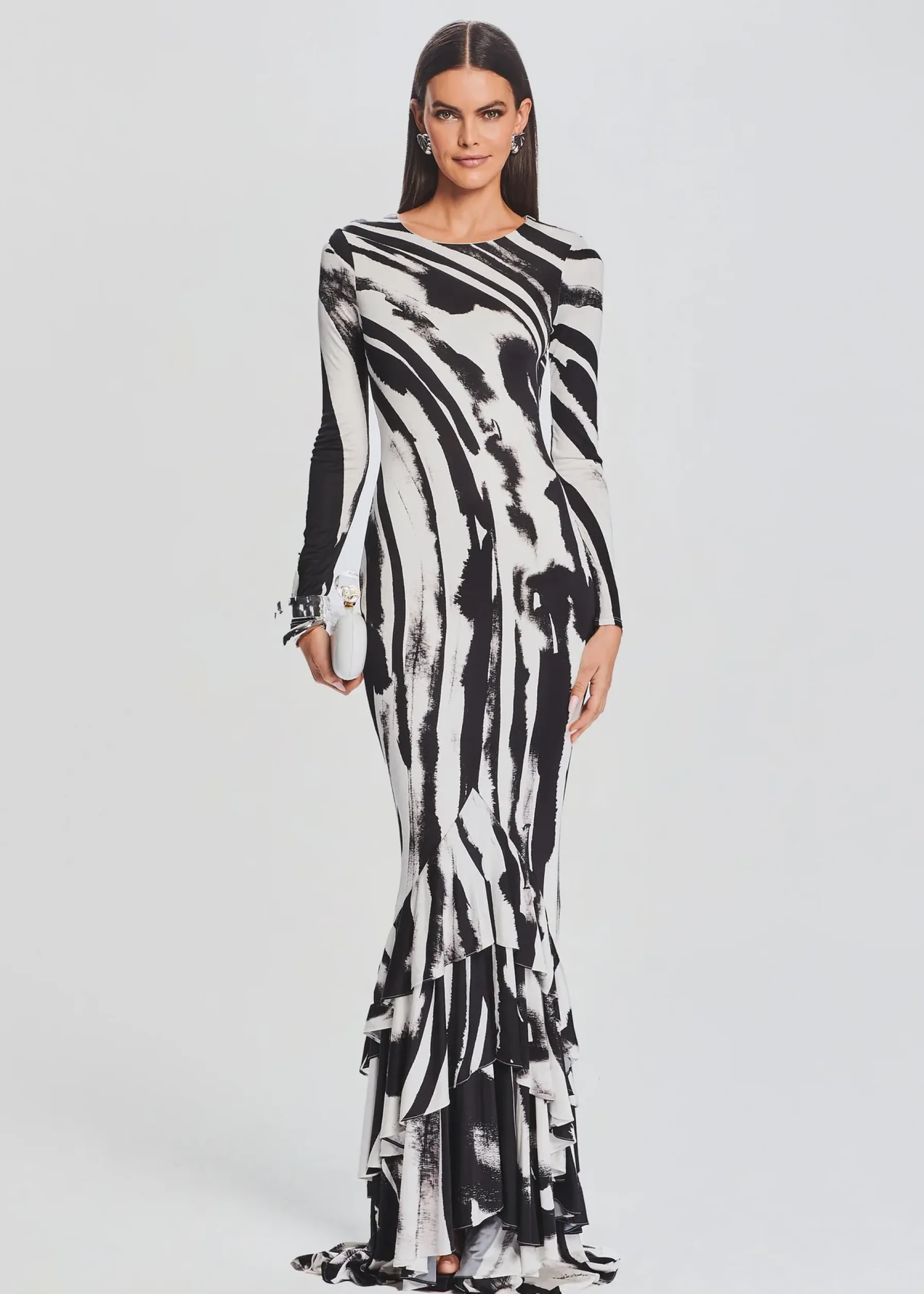 Retrofete Sara Dress Zebra Ink Best