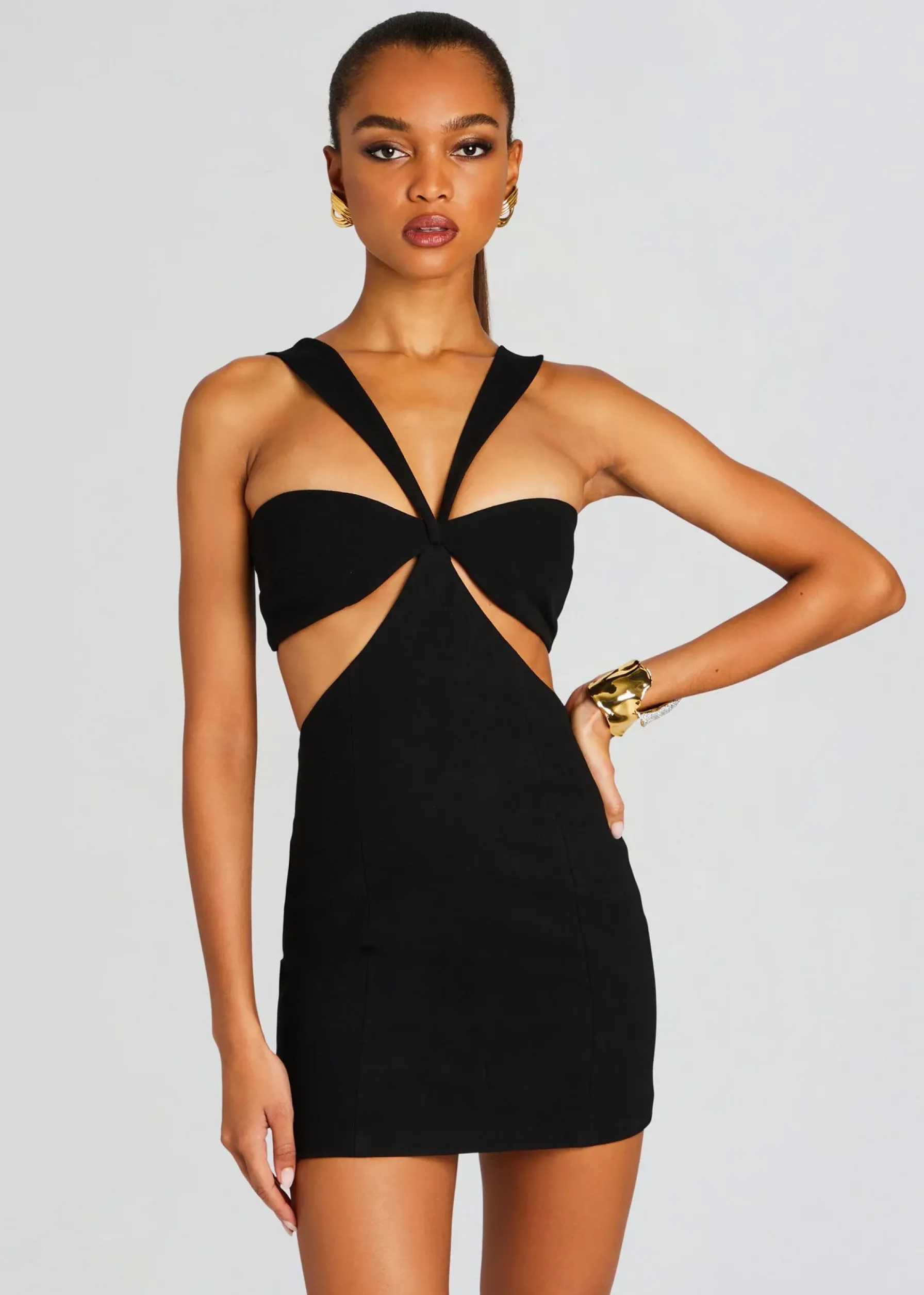 Retrofete Scarlett Mini Cut Out Dress Black Online