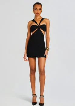 Retrofete Scarlett Mini Cut Out Dress Black Online