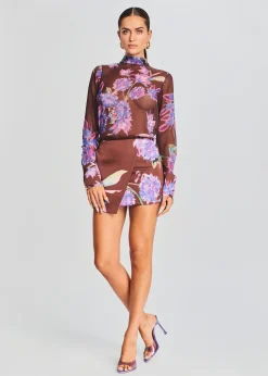 Retrofete Shay Short Dress Brown Best