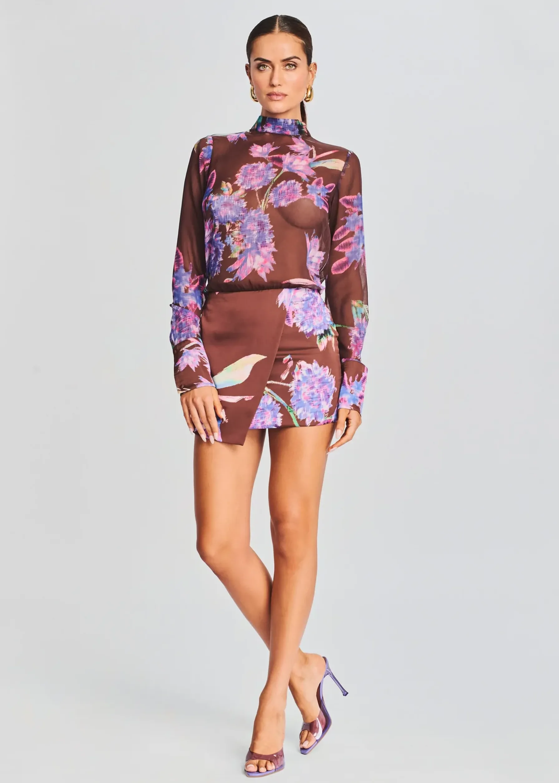 Retrofete Shay Short Dress Brown Best
