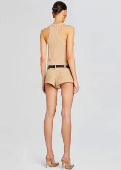 Retrofete Shye Silk Top Nude Discount