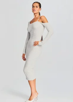 Retrofete Siren Dress Silver Best Sale