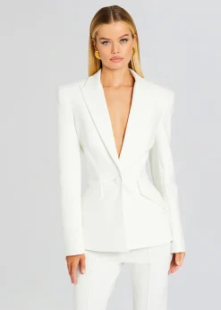 Retrofete Sloan Structured Blazer White Outlet