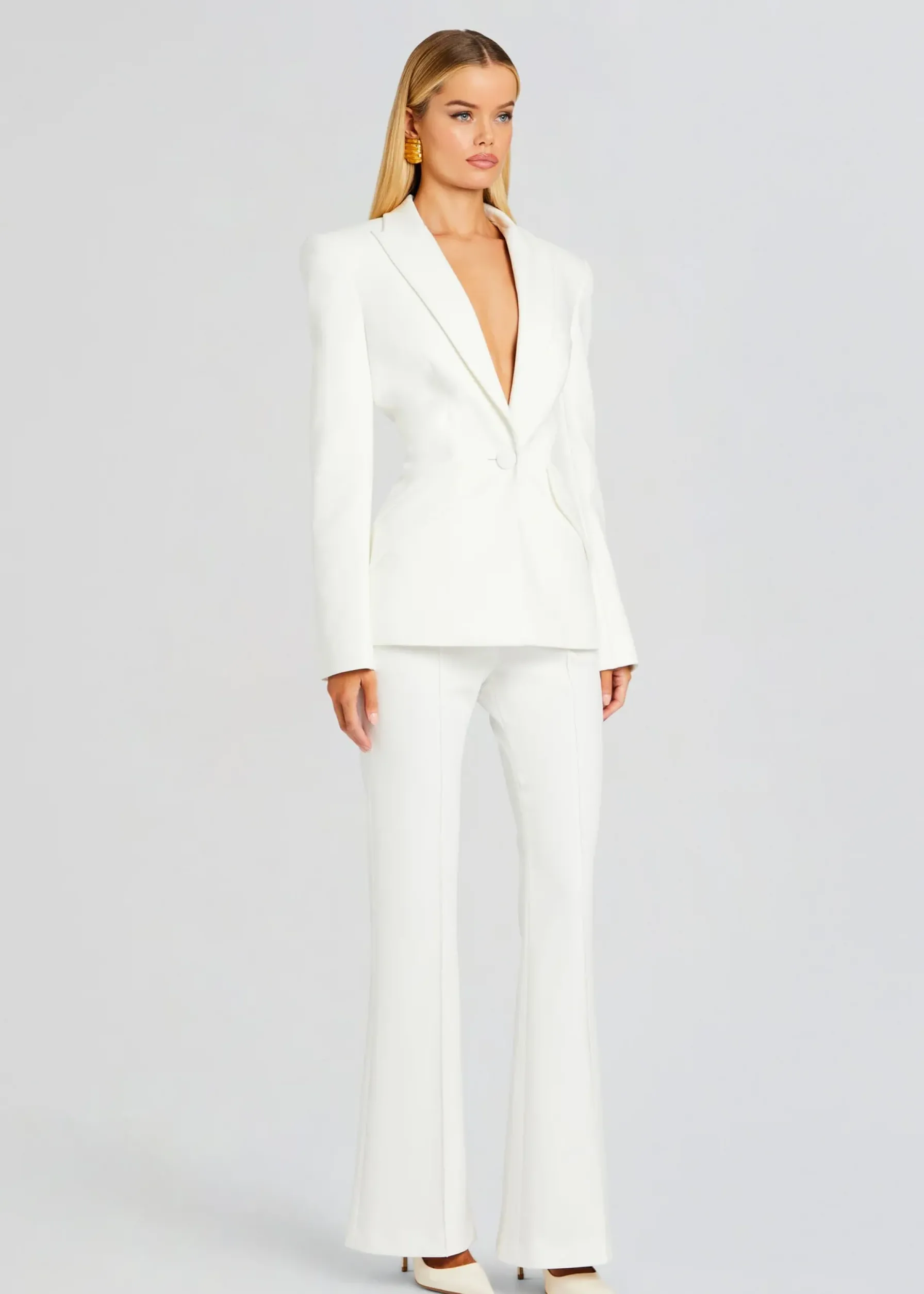 Retrofete Sloan Structured Blazer White Outlet