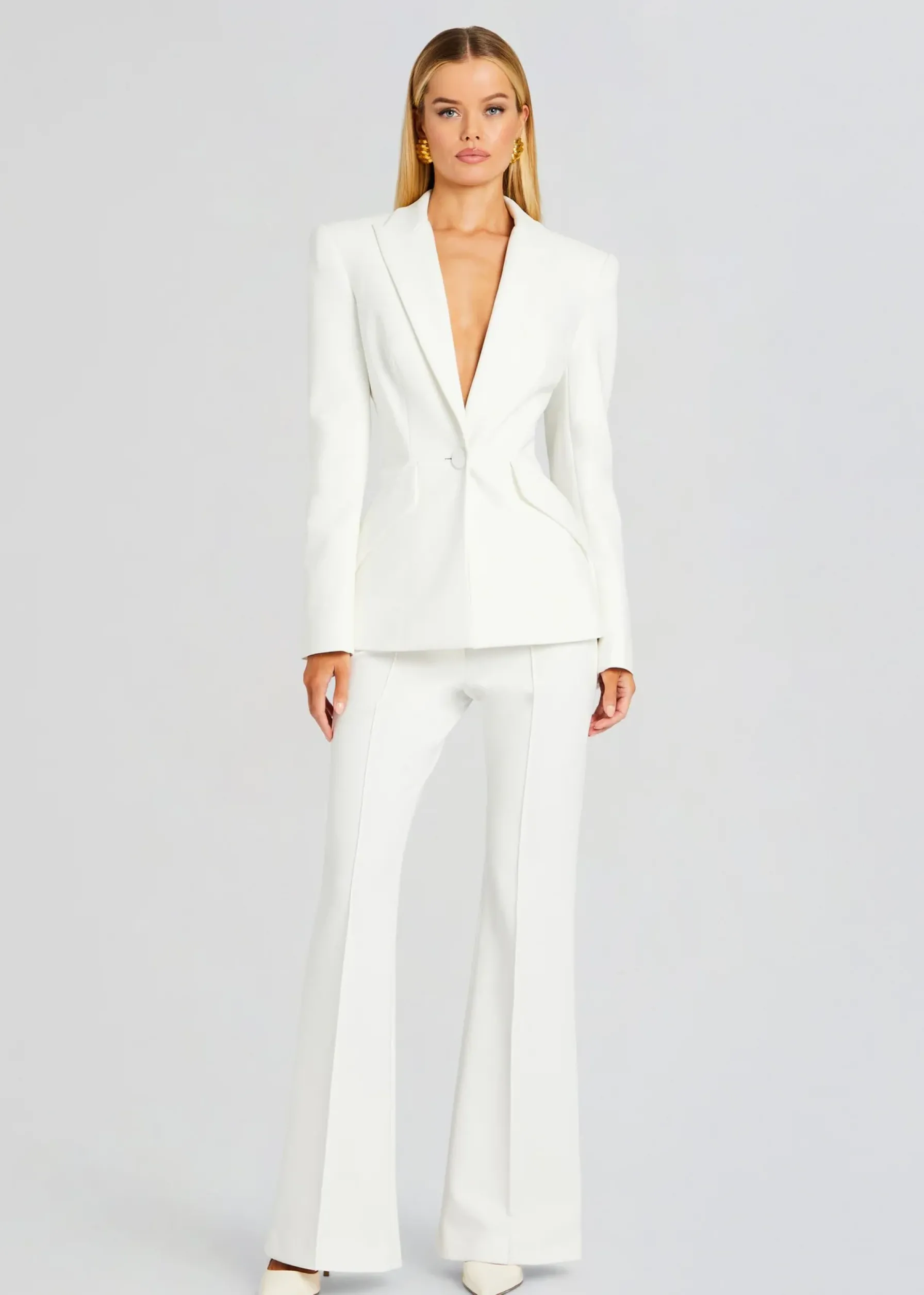 Retrofete Sloan Structured Blazer White Outlet