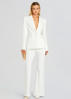 Retrofete Sloan Structured Blazer White Cheap