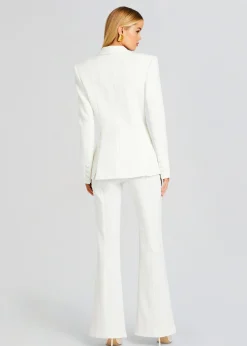 Retrofete Sloan Structured Blazer White Cheap