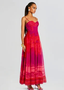 Retrofete Soma Long Dress Multicolor Cheap