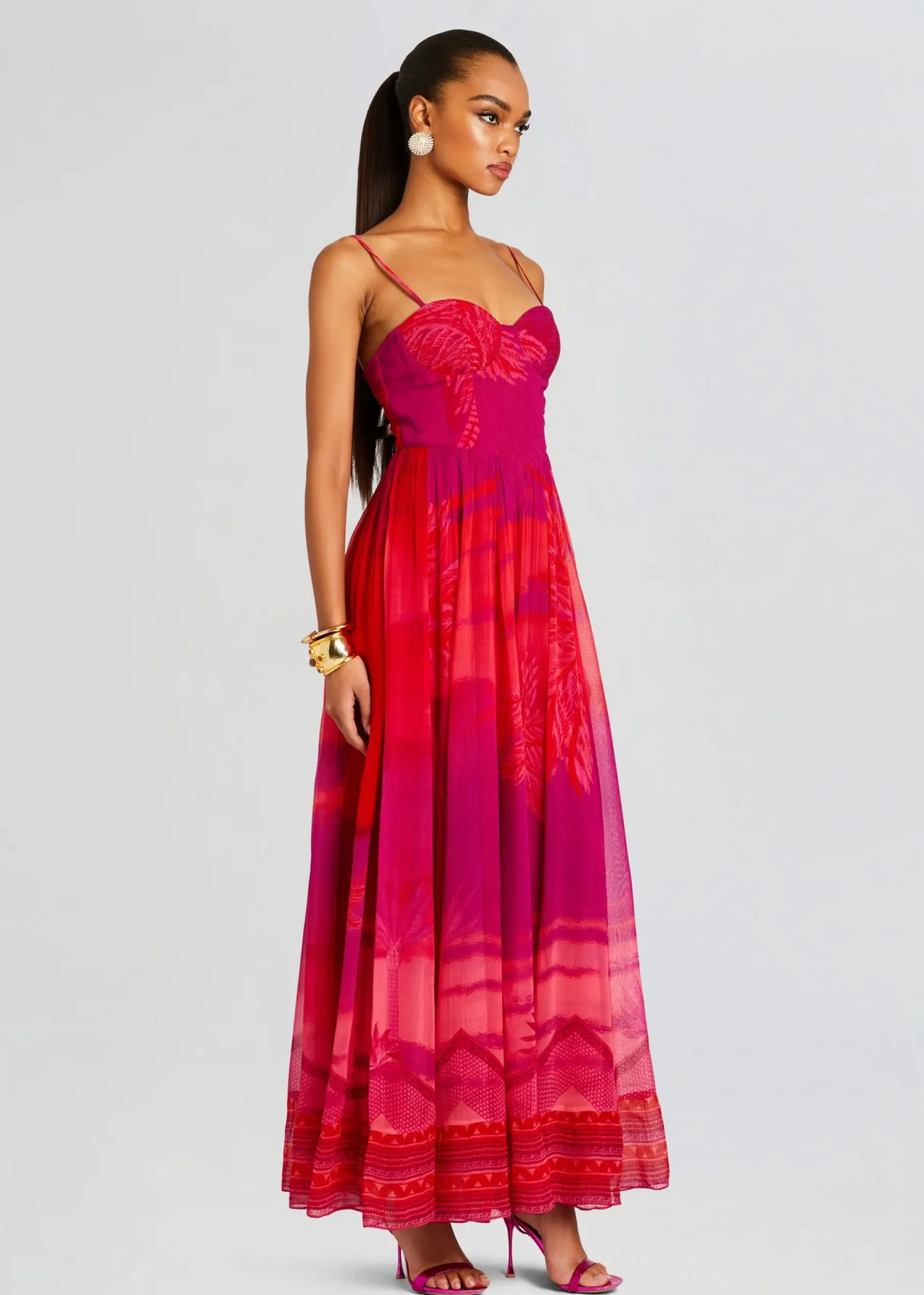 Retrofete Soma Long Dress Multicolor Cheap