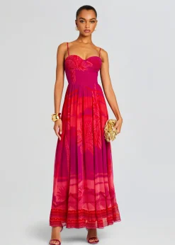 Retrofete Soma Long Dress Multicolor Cheap