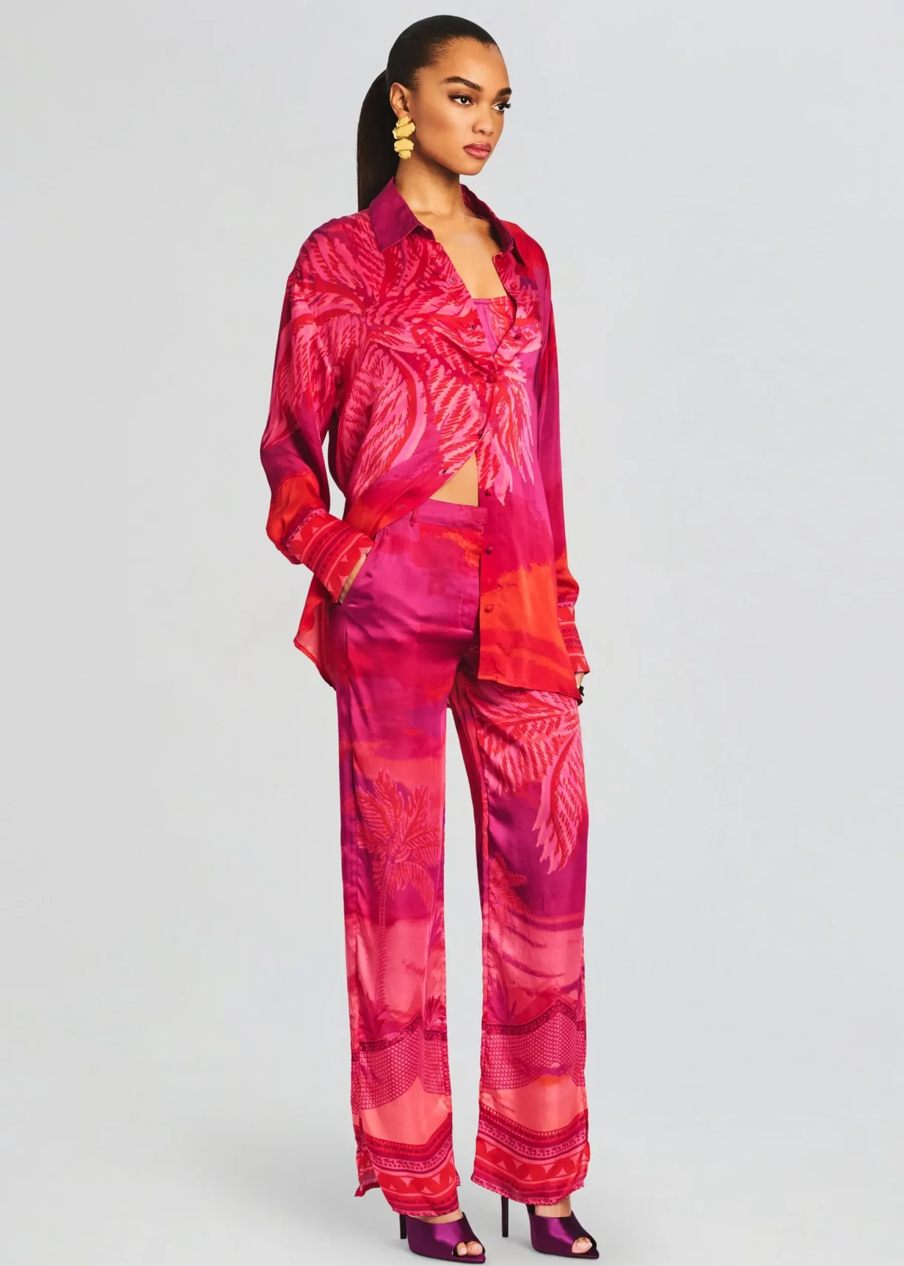Retrofete Soma Oversized Shirt Multicolor Store