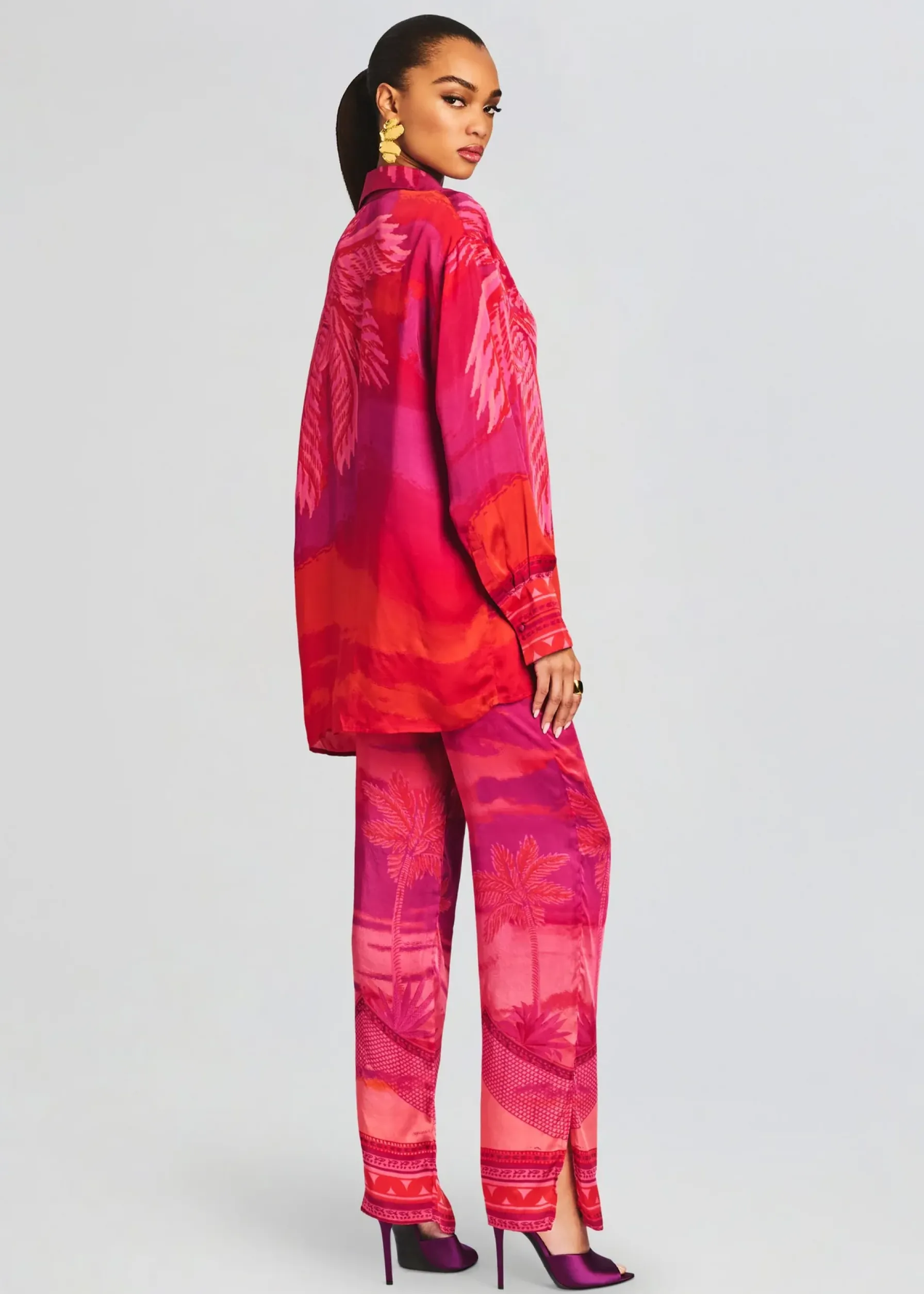 Retrofete Soma Oversized Shirt Multicolor Store