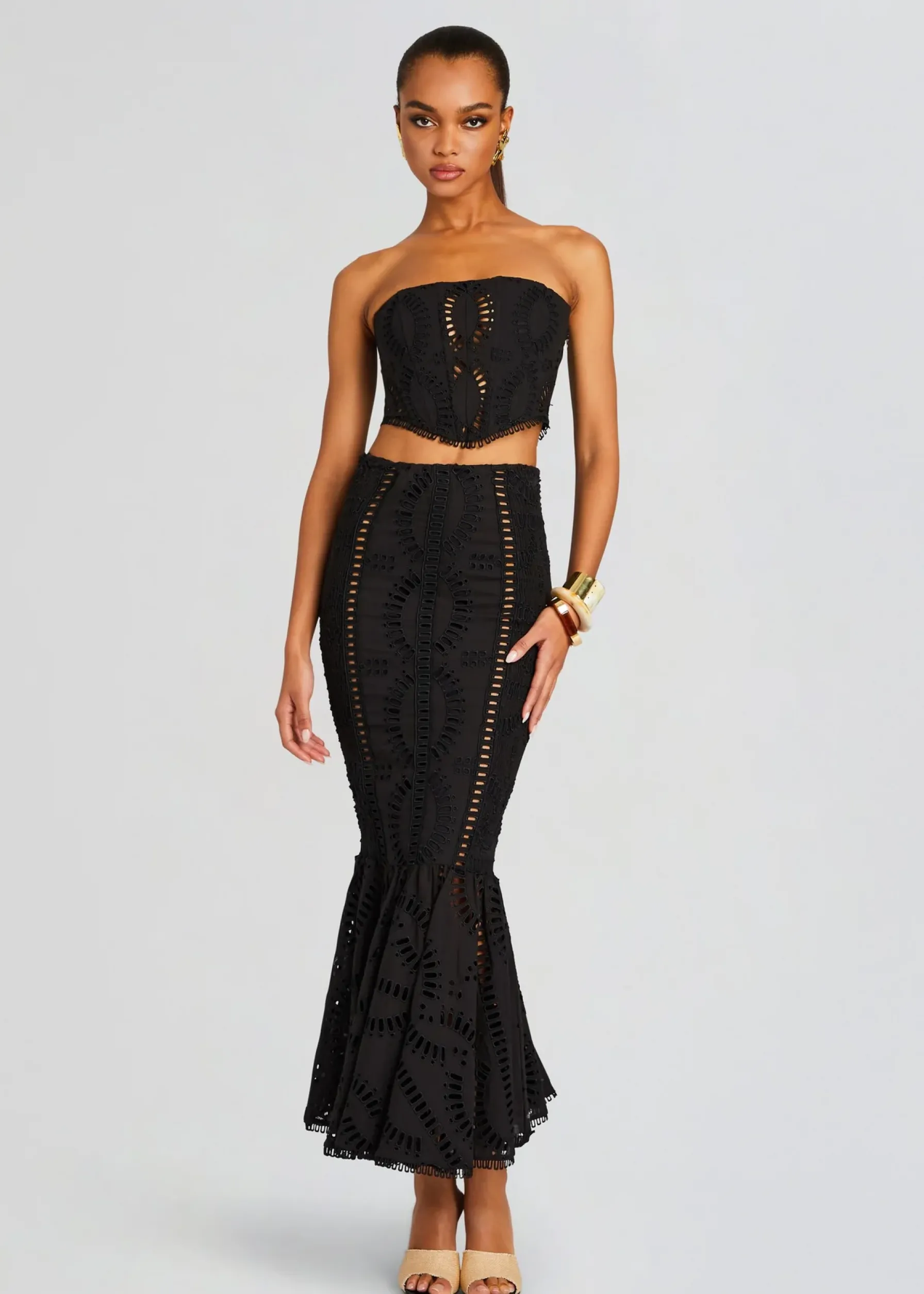 Retrofete Sting Bustier Black Samoa Best Sale