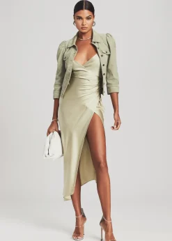 Retrofete Suede Ada Jacket Sage Sale