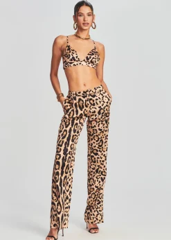 Retrofete Suki Silk Pant Leopard Combo Shop