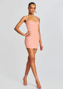 Retrofete Sumner Dress Dusty Peach Sale