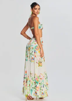 Retrofete Susan Maxi Dress White Cheap