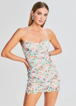 Retrofete Susan Mini Dress White Sale