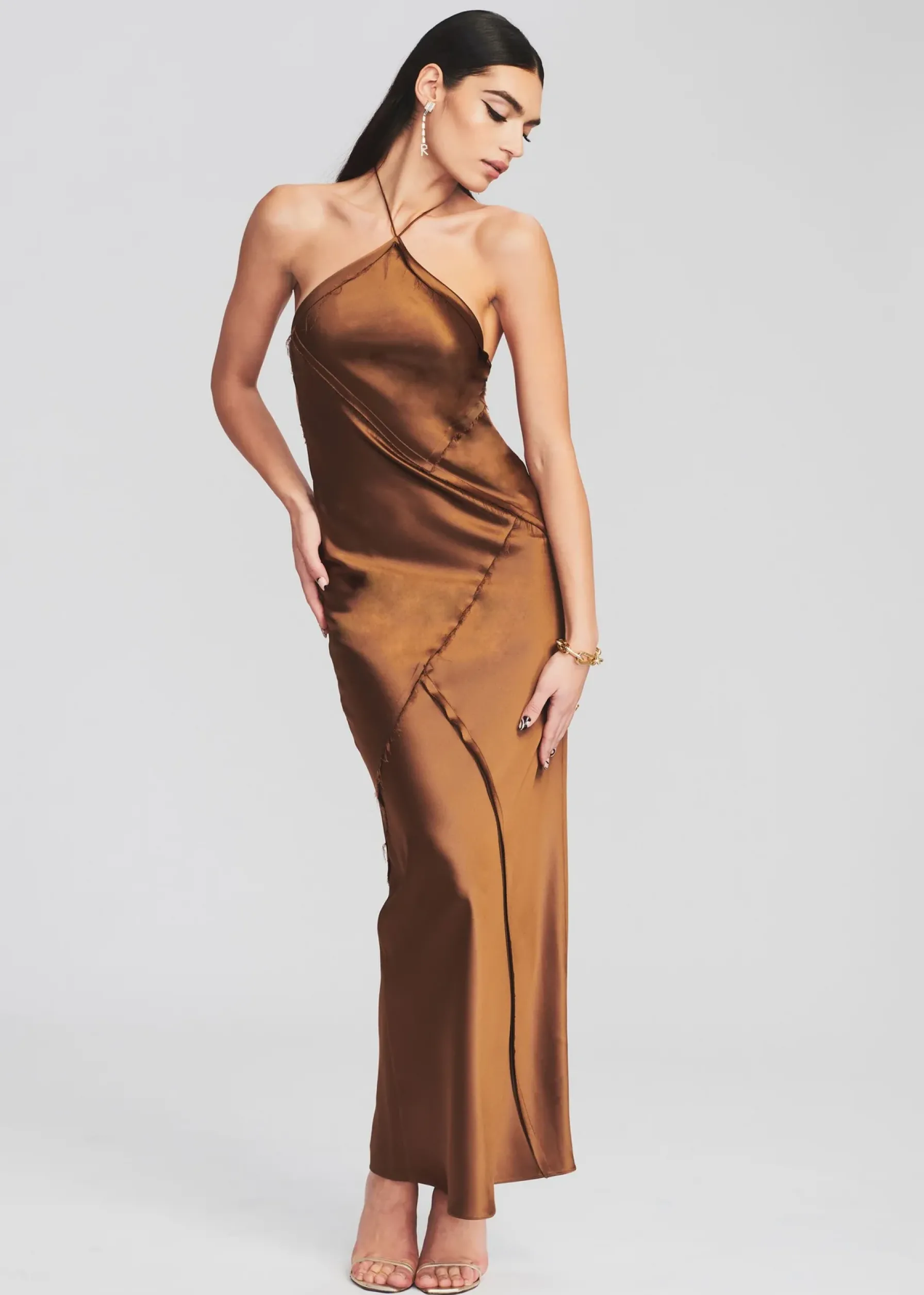 Retrofete Sylvia Dress Cognac Sale