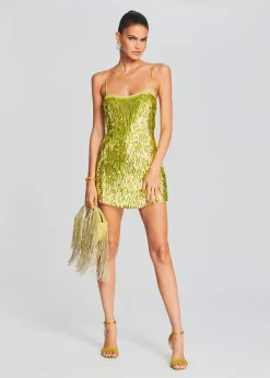 Retrofete Talia Small Crystal Logo Bag Lime Punch Flash Sale