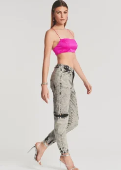 Retrofete Tatum Jean Acid Grey Flash Sale