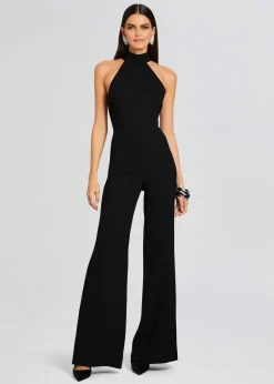 Retrofete Taylor Tie Back Jumpsuit Black Sale